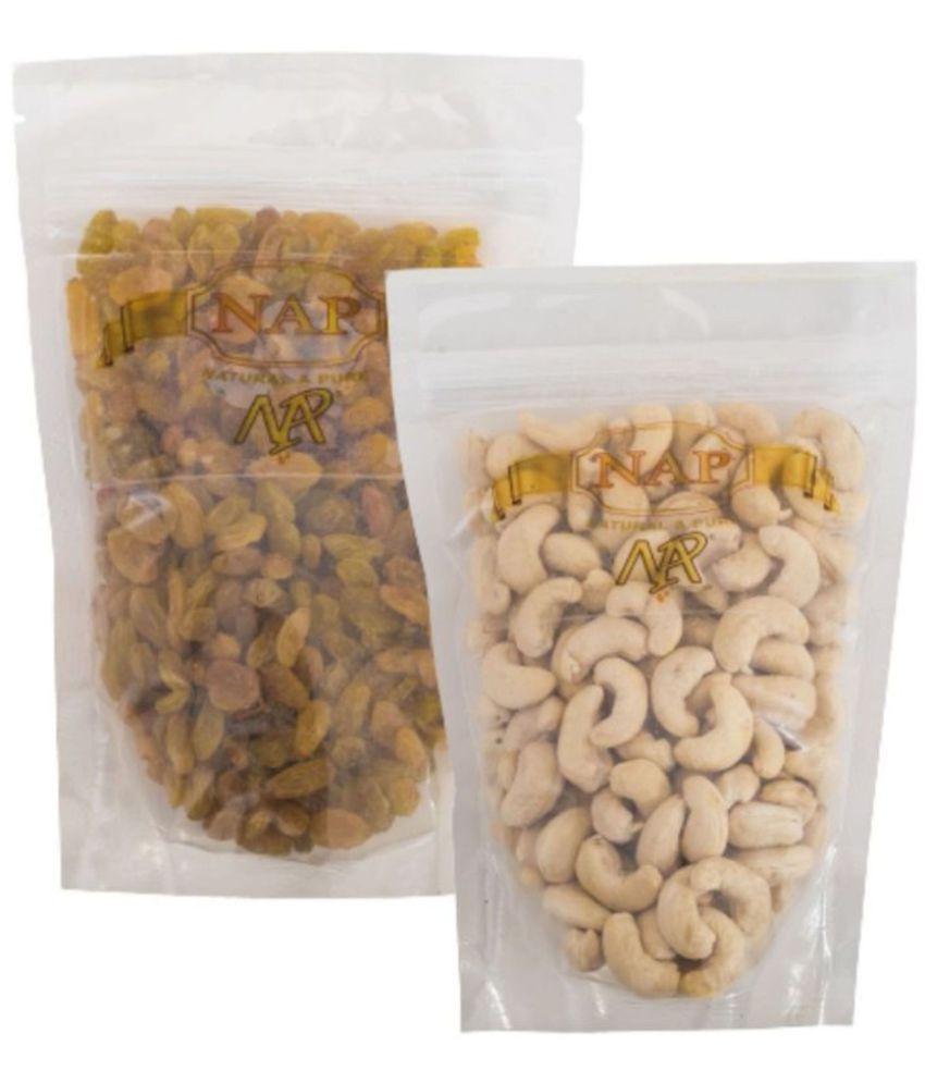     			Nap Premium Quality Cashew & Raisins (200g Each)