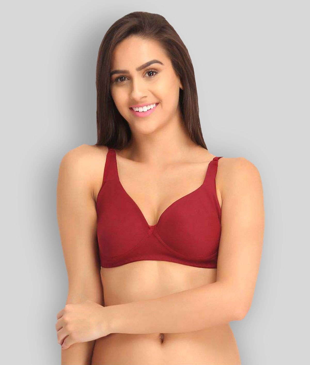     			Clovia Poly Cotton T-Shirt/ Seamless Bra