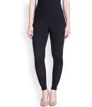 Lux Lyra - BLACK Cotton Women's Leggings ( Pack of 1 )