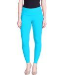 Lux Lyra - Blue Cotton Women's Leggings ( Pack of 1 )