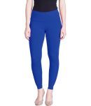 Lux Lyra - Blue Cotton Women's Leggings ( Pack of 1 )