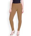 Lux Lyra - Brown Cotton Women's Leggings ( Pack of 1 )