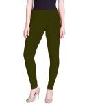 Lux Lyra - Khaki Cotton Women's Leggings ( Pack of 1 )