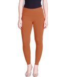 Lux Lyra - Khaki Cotton Women's Leggings ( Pack of 1 )