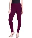 Lux Lyra - Mauve Cotton Women's Leggings ( Pack of 1 )