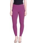 Lux Lyra - Mauve Cotton Women's Leggings ( Pack of 1 )