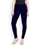 Lux Lyra - Navy Blue Cotton Women's Leggings ( Pack of 1 )