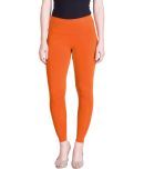 Lux Lyra - Orange Cotton Women's Leggings ( Pack of 1 )