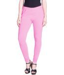 Lux Lyra - Pink Cotton Women's Leggings ( Pack of 1 )