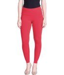 Lux Lyra - Red Cotton Women's Leggings ( Pack of 1 )