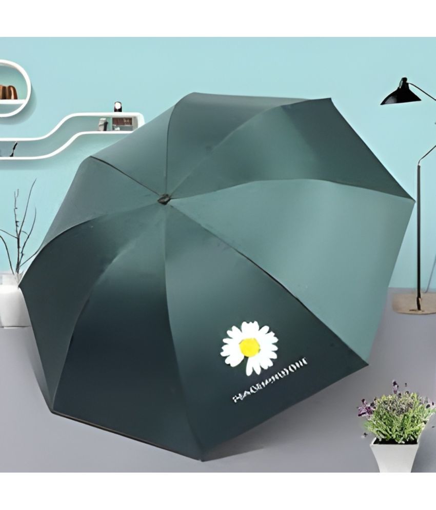     			KEKEMI Green 3 Fold Umbrella