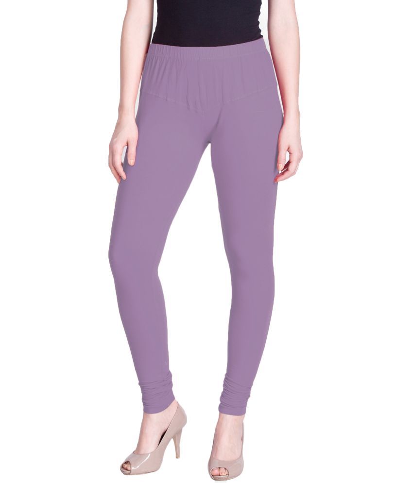     			Lux Lyra - Lavender Cotton Women's Leggings ( Pack of 1 )