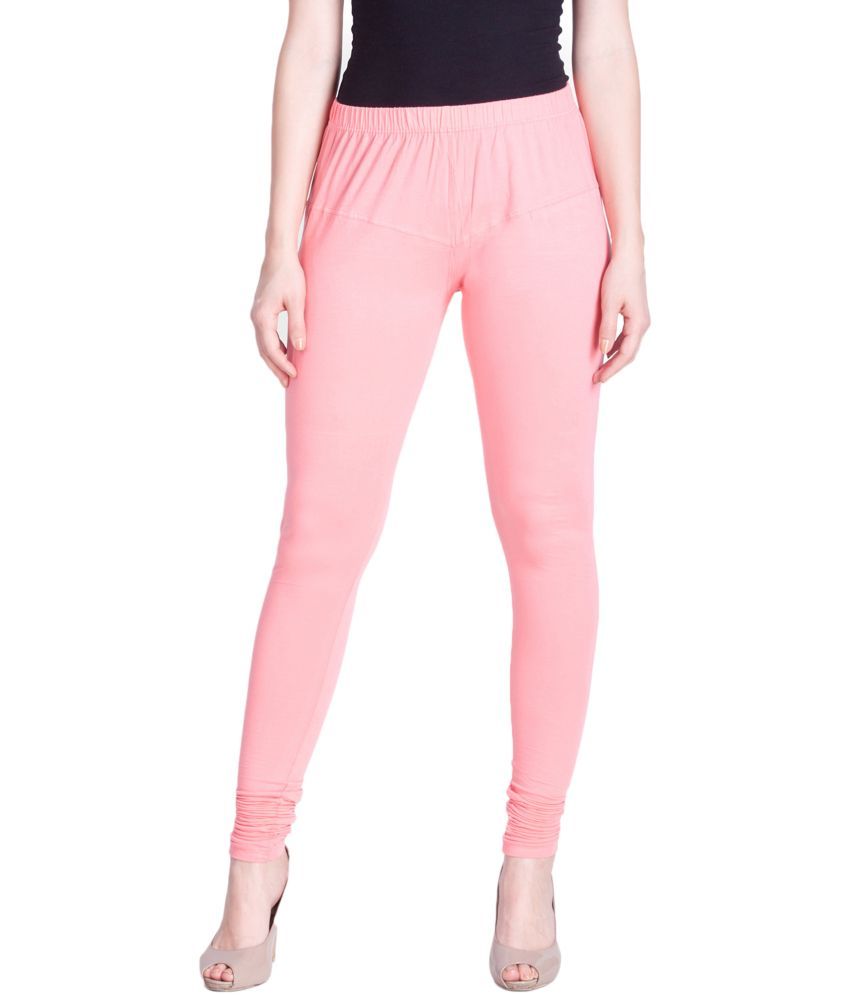     			Lux Lyra - Pink Cotton Women's Leggings ( Pack of 1 )