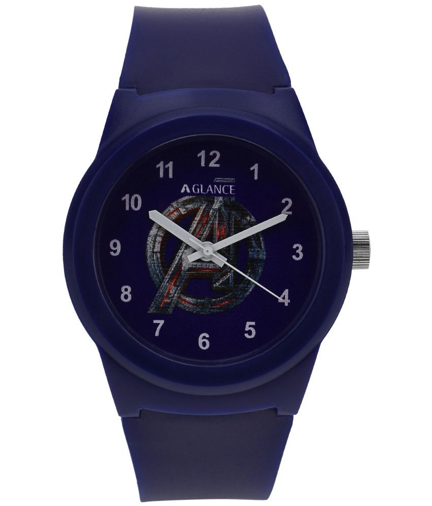     			Aglance - Blue Dial Analog Boys Watch ( Pack of 1 )