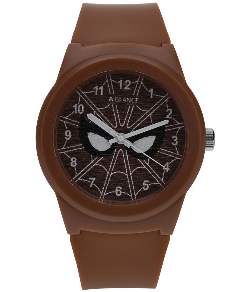 Aglance - Brown Dial Analog Boys Watch ( Pack of 1 )