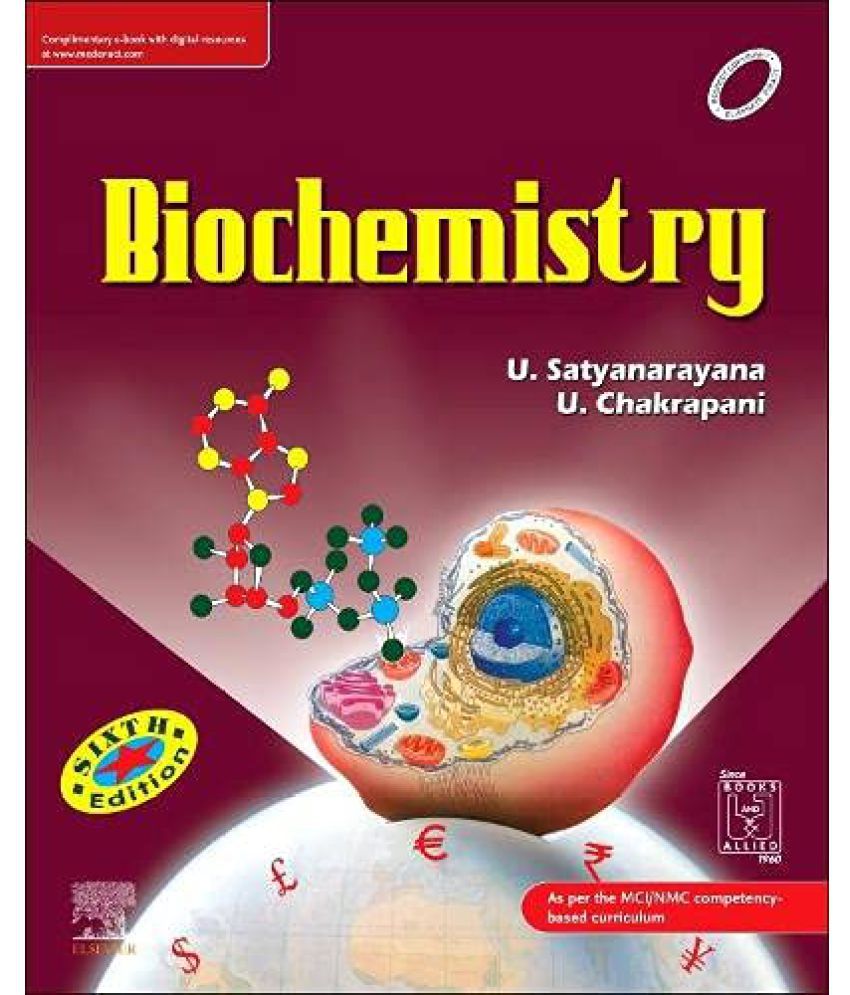     			Biochemistry, 6e English, Paperback, Satyanarayana