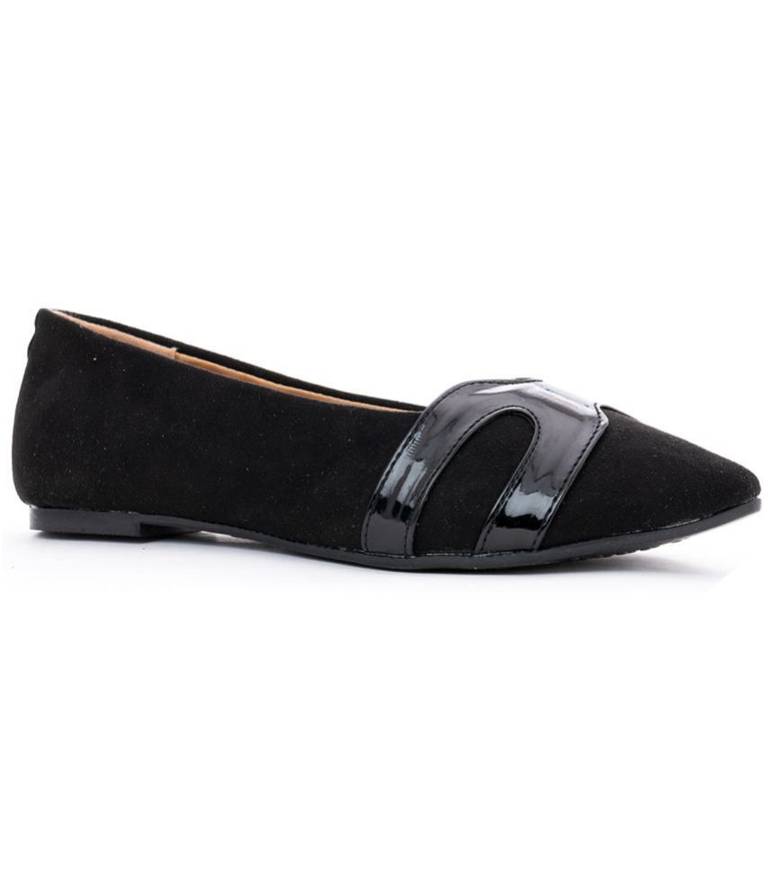     			KHADIM - Black Women's Casual Ballerinas