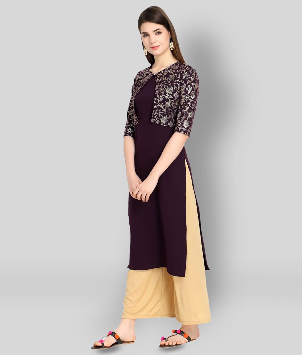 Rangana Brinda Fashion Orange Chanderi Aline Kurti  Buy Rangana Brinda  Fashion Orange Chanderi Aline Kurti Online at Best Prices in India on  Snapdeal