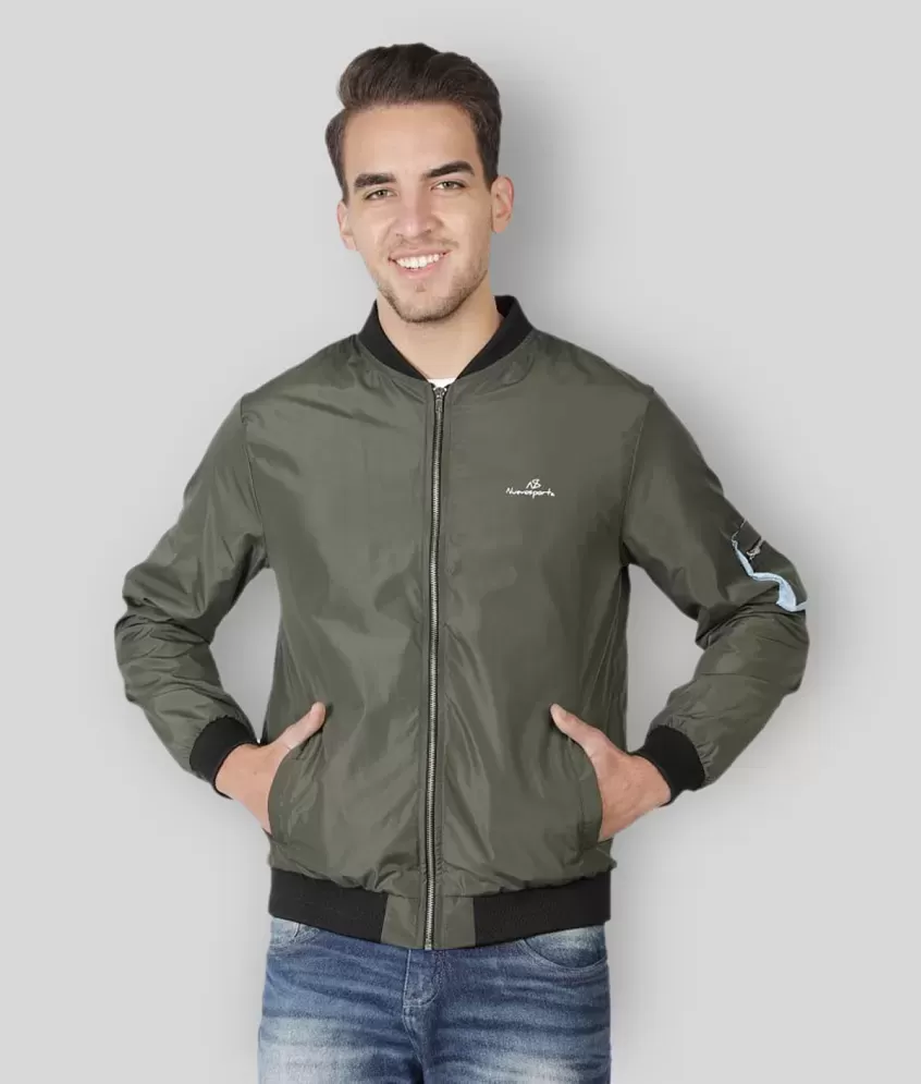 NUEVOSPORTA - Blue Polyester Regular Fit Men's Casual Jacket ( Pack of 1 )  - Buy NUEVOSPORTA - Blue Polyester Regular Fit Men's Casual Jacket ( Pack  of 1 ) Online at Best Prices in India on Snapdeal