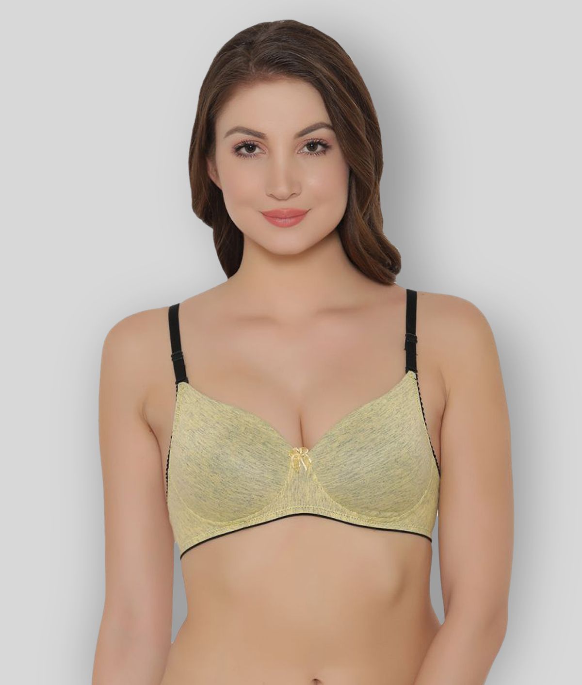     			Clovia Poly Cotton Women's Push Up Bra ( Beige )