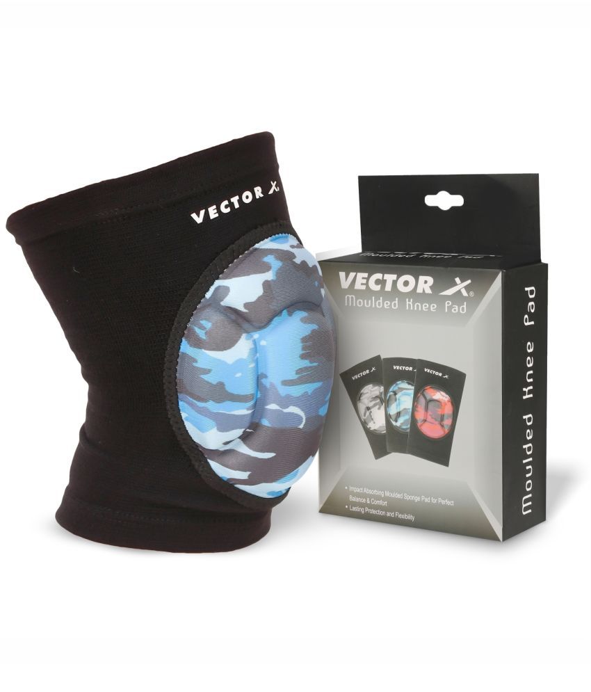     			Vector X - Black Knee Support ( Pack of 1 )