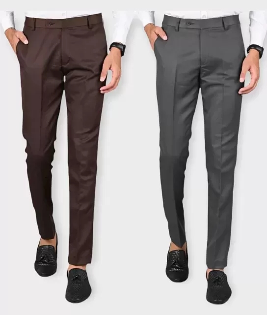 CHARLIE CARLOS Regular Fit Men Blue Trousers - Buy CHARLIE CARLOS Regular  Fit Men Blue Trousers Online at Best Prices in India | Flipkart.com