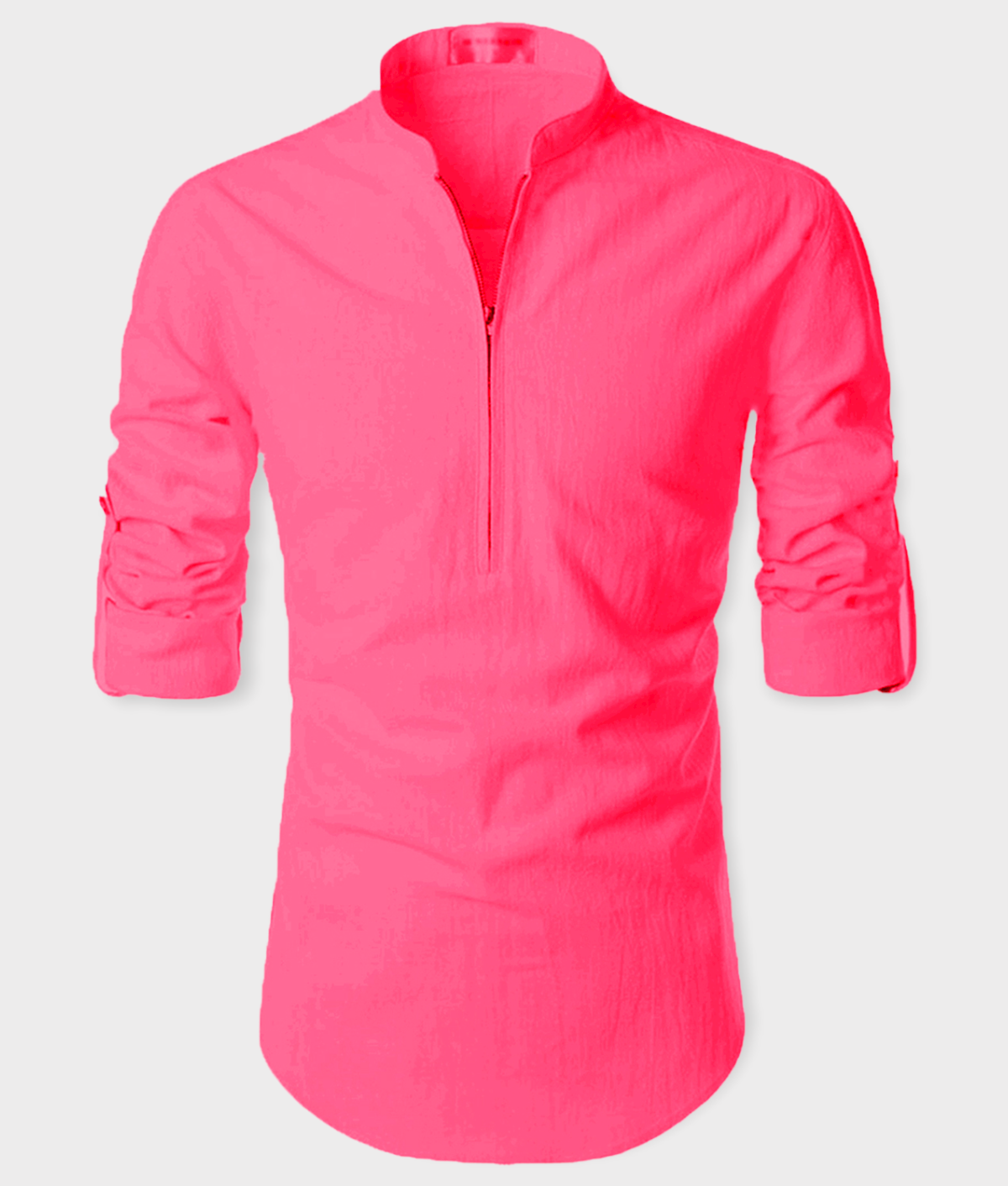     			Vida Loca - Pink Cotton Slim Fit Men's Casual Shirt (Pack of 1 )