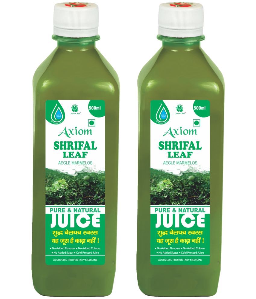     			Axiom Shrifal Juice 500ml (Pack of 2) |100% Natural WHO-GLP,GMP,ISO Certified Product