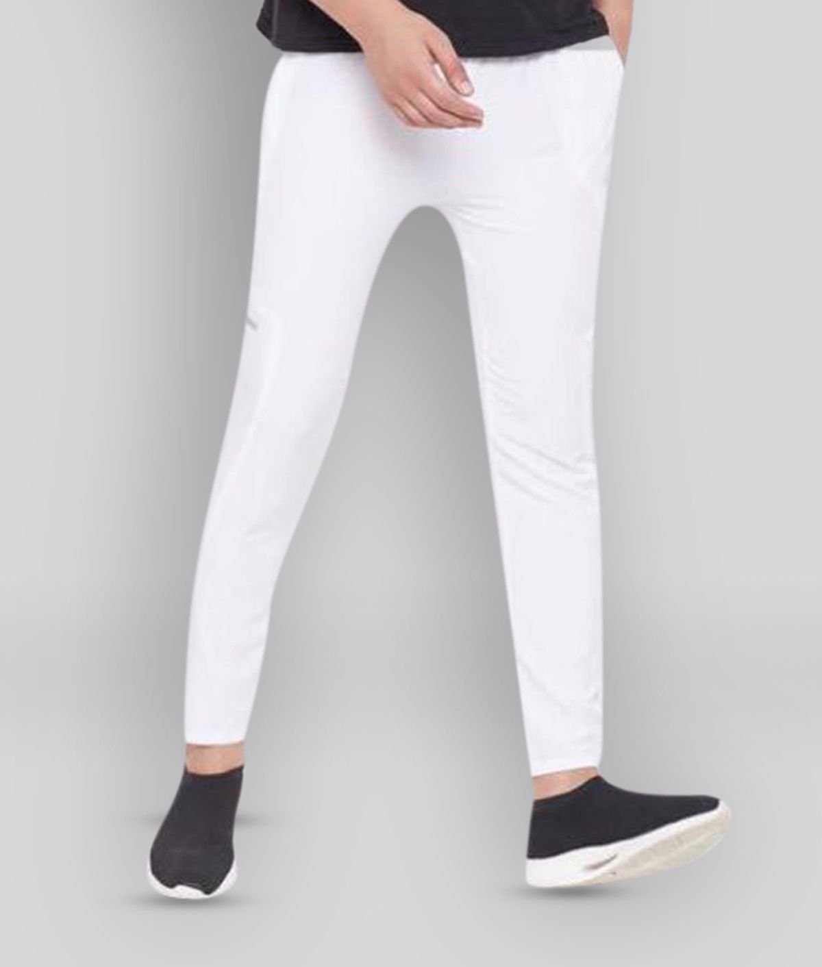 RANBOLT - White Polyester Men's Trackpants ( Pack of 1 )