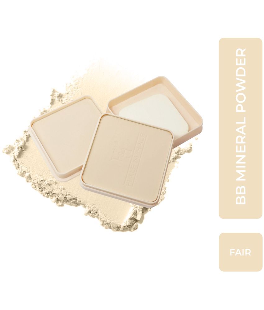     			Half N Half BB Mineral Pressed Powder Vita Mins, Skin Whitening, 01 Fair (20gm)