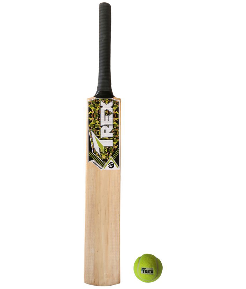     			Trex Thunder 1000 Poplar Willow Cricket Bat with Free Tennis Ball