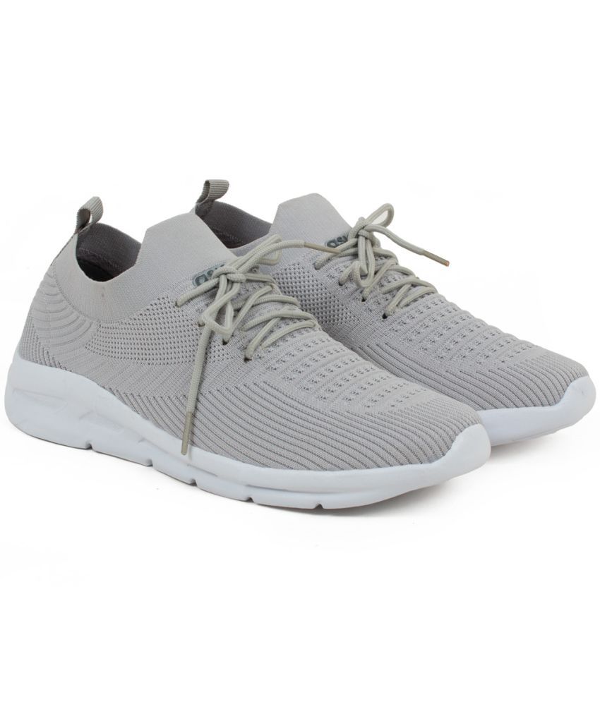     			ASIAN - HATTRICK-20 Gray Men's Sports Running Shoes