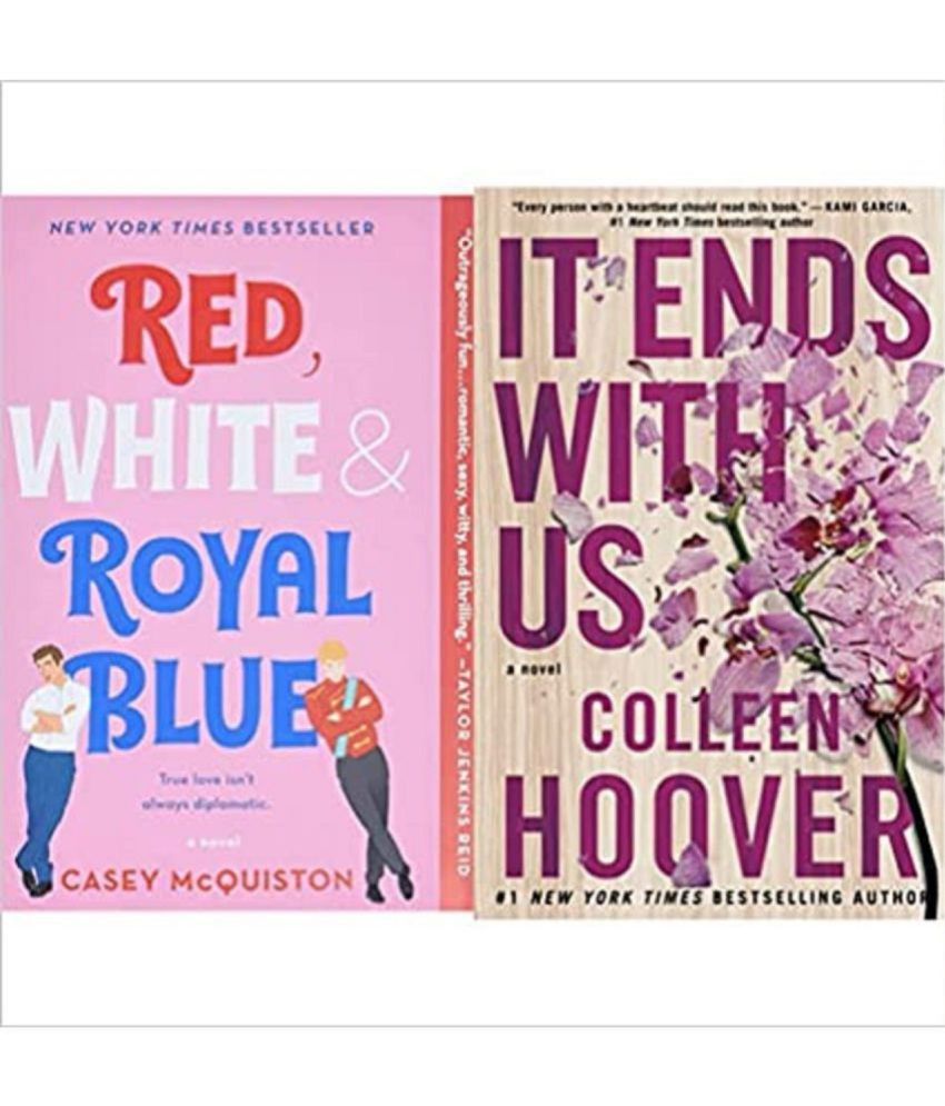     			Red, White & Royal Blue: A Novel + It Ends With Us: A Novel (Set of 2 books) Product Bundle