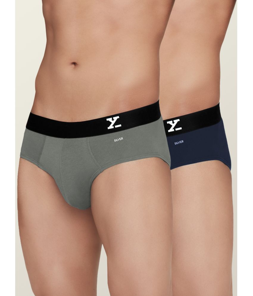     			XYXX Pack of 2 Cotton Men's Briefs ( Multicolor )