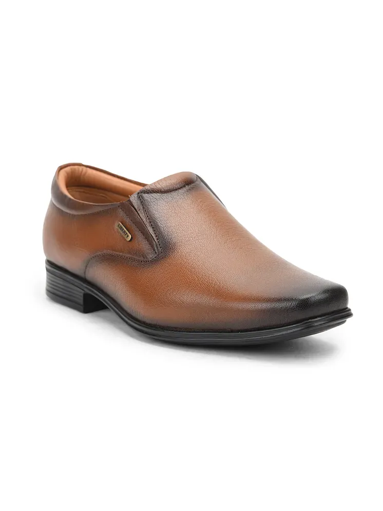 Fortune By Liberty Black Men s Slip On Formal Shoes Buy