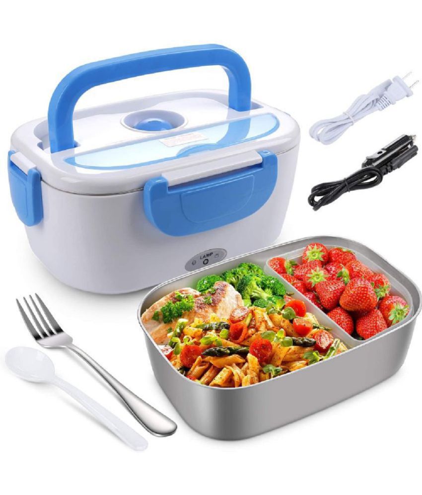     			ASIAN - Multicolor Plastic Electric Lunch Box ( Pack of 1 )
