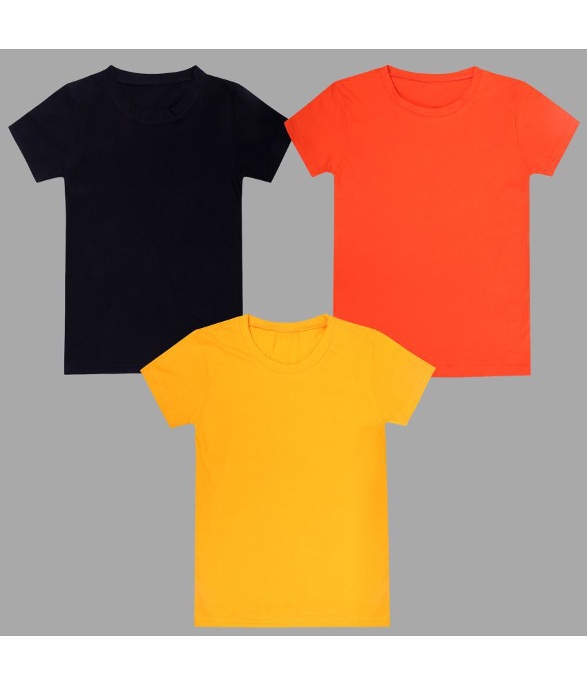Diaz - Multicolor Cotton Blend Boy's T-Shirt ( Pack of 3 )