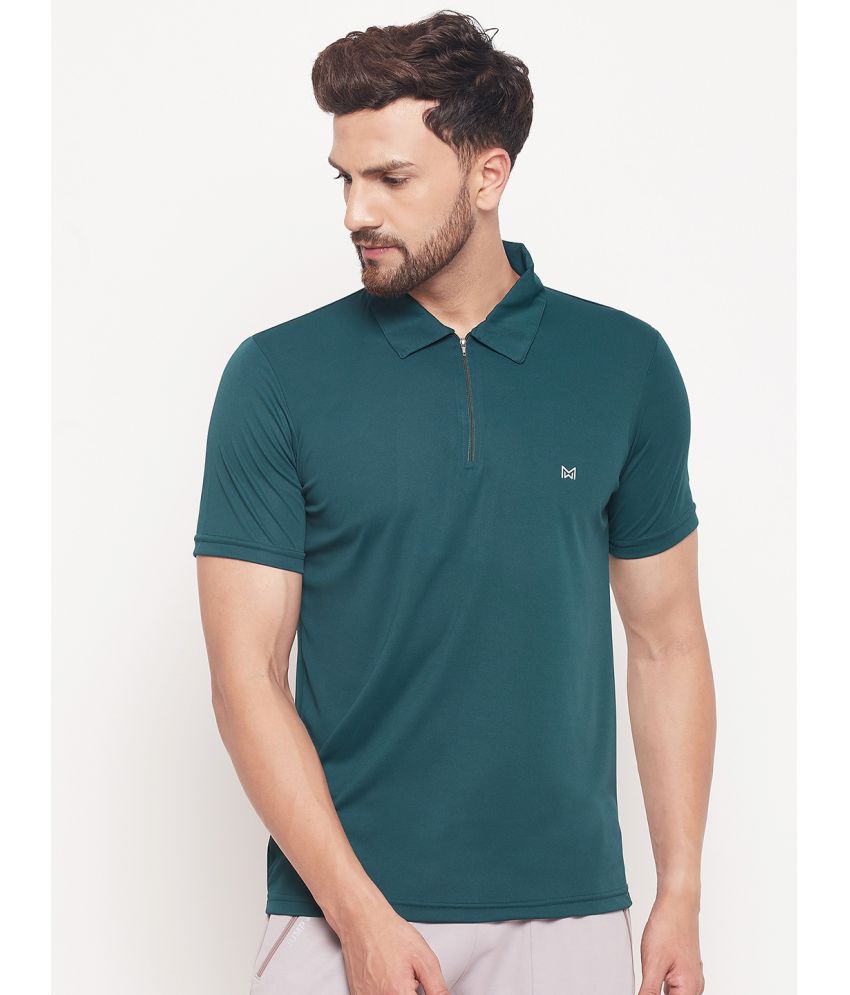     			White Moon - Mint Green Polyester Regular Fit Men's Sports Polo T-Shirt ( Pack of 1 )