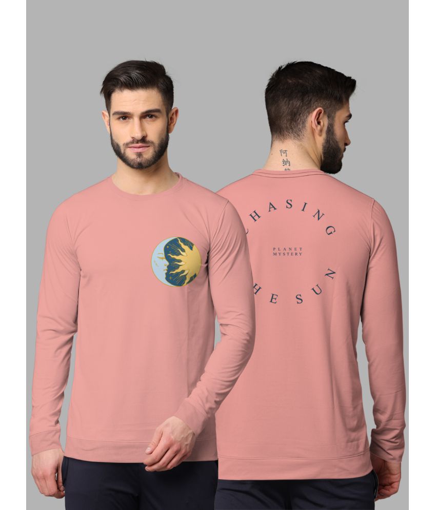     			BULLMER - Pink Cotton Blend Regular Fit Men's Sweatshirt ( Pack of 1 )