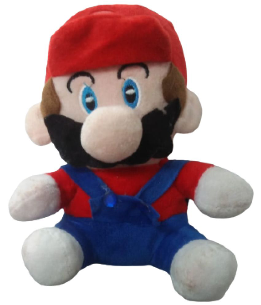     			KOKIWOOWOO Sitting Super Mario Stuffed Soft Plush Toy -  20 Cm