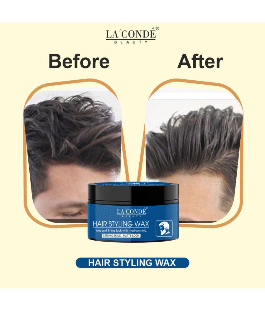 La'Conde Hair Styling Wax For Men Maximum Hold Wax 50 g: Buy La'Conde Hair  Styling Wax For Men Maximum Hold Wax 50 g at Best Prices in India - Snapdeal
