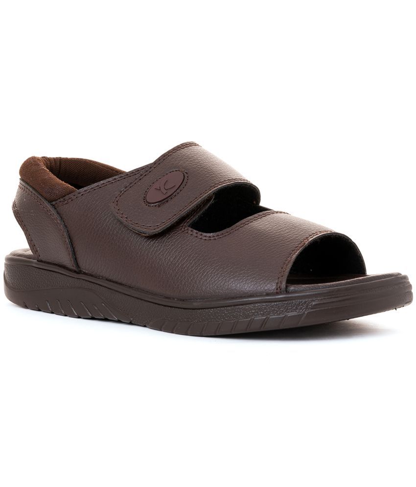     			Khadim's - Brown Men's Sandals