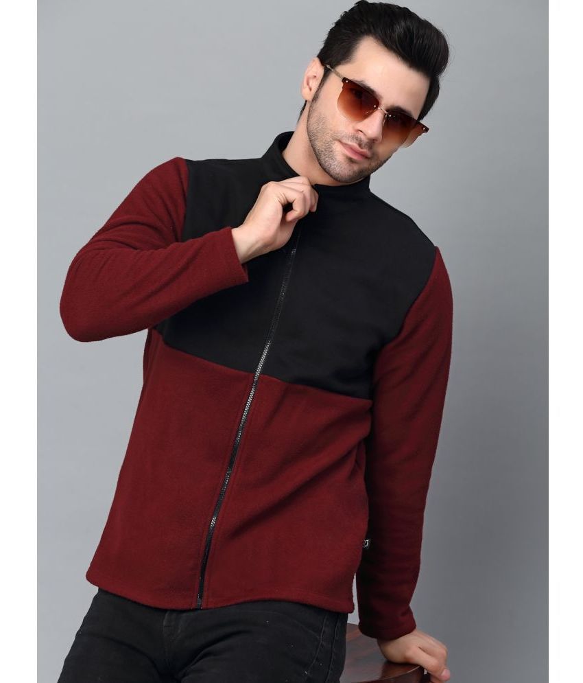     			Rigo - Red Fleece Regular Fit Men's Casual Jacket ( Pack of 1 )