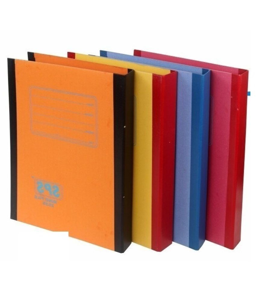     			RAVARIYA GRAPHICS - Multicolor File Folder ( Pack of 4 )