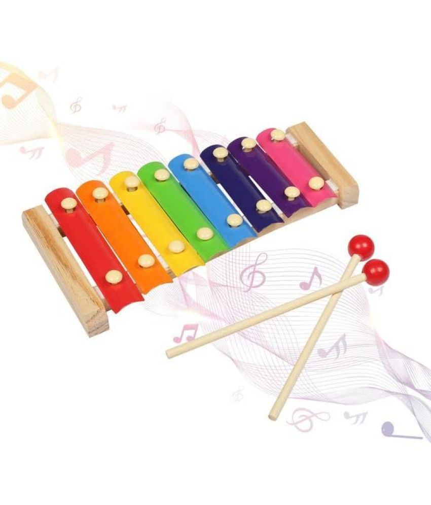 Channapatna Toys Xylophone for Kids (Big Size) Wooden Musical