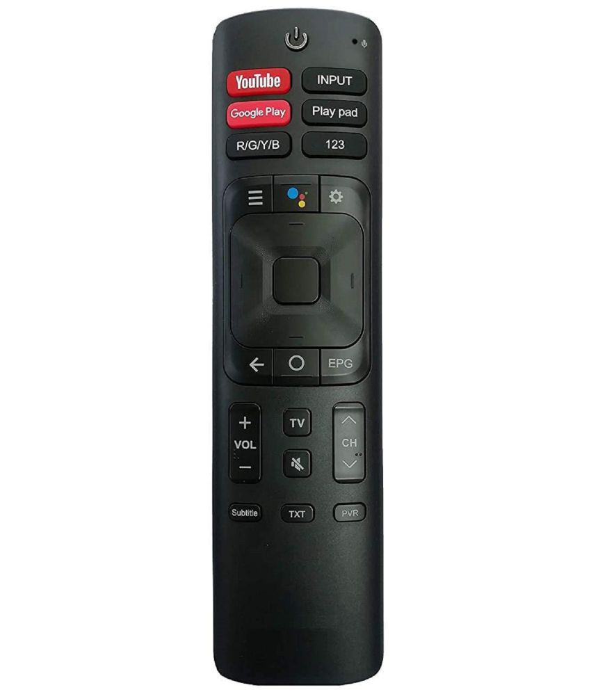     			Hybite VU 4K Ultra HD led TV Remote Compatible with Vu led tv (Without Voice)