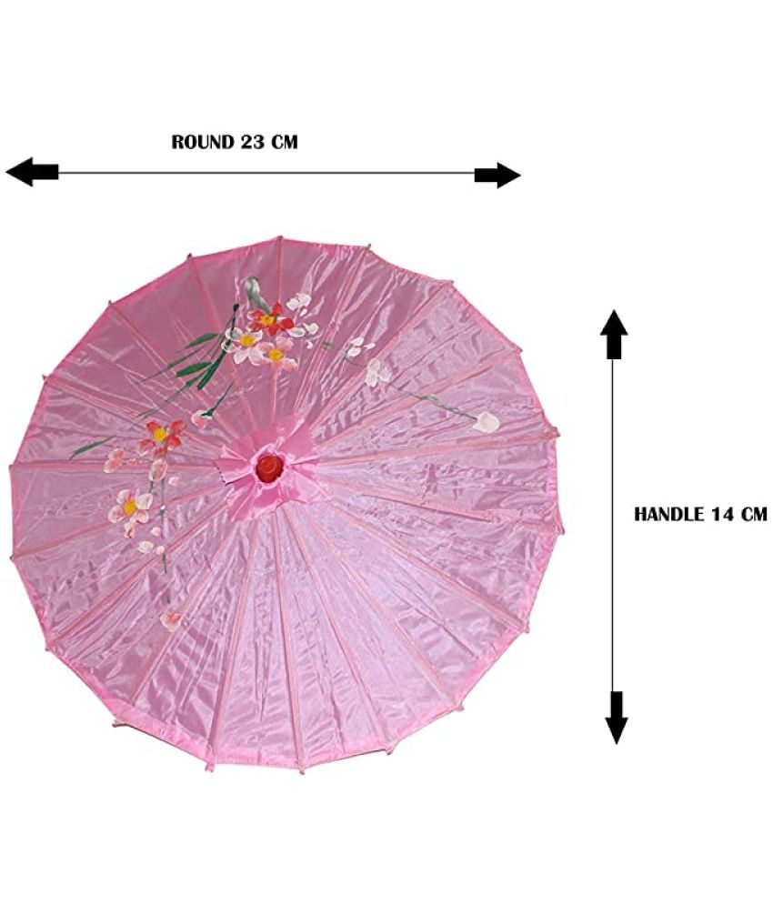 Kaku Fancy Dresses Japanese Umbrella Accesory for International Costume