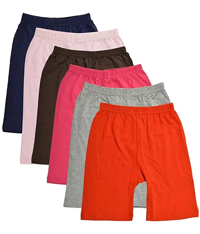 Body Care - Multi Cotton Girls Cycling Shorts ( ) - Buy Body Care - Multi Cotton Girls Cycling Shorts ( ) Online at Low Price