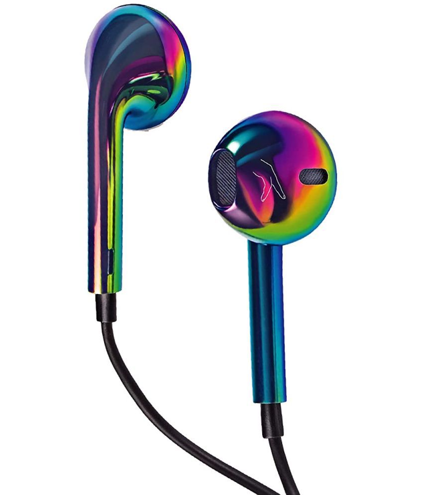     			FINGERS SoundReflex W5 - Metallic Fusion In Ear Wired With Mic Headphones/Earphones Purple