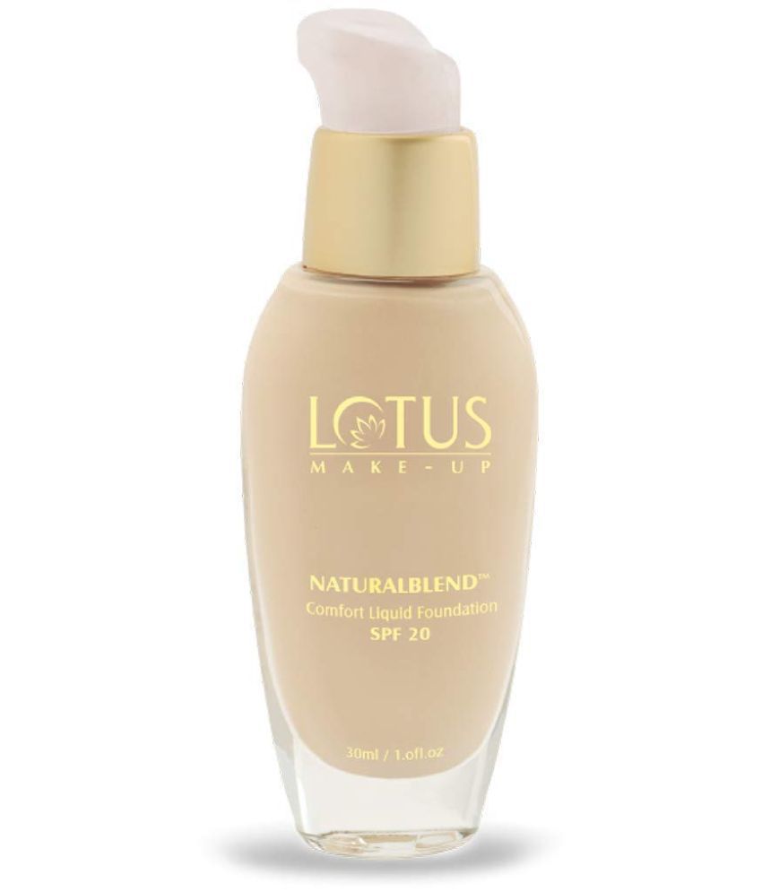     			Lotus Make, Up Naturalblend Comfort Liquid Foundation SPF, 20 Buff